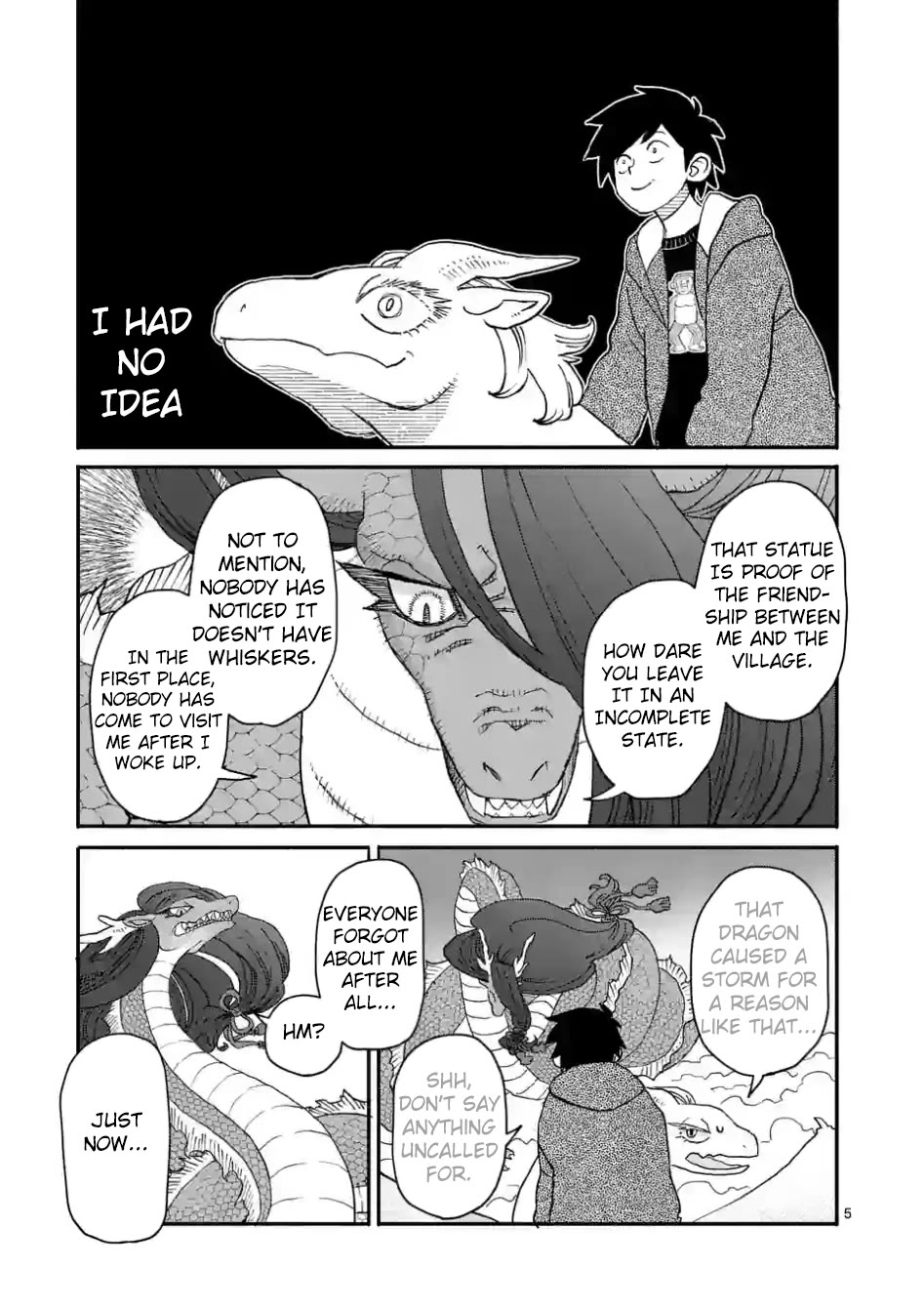 Dragon, Please Go Easy on Me chapter 8.1 page 5