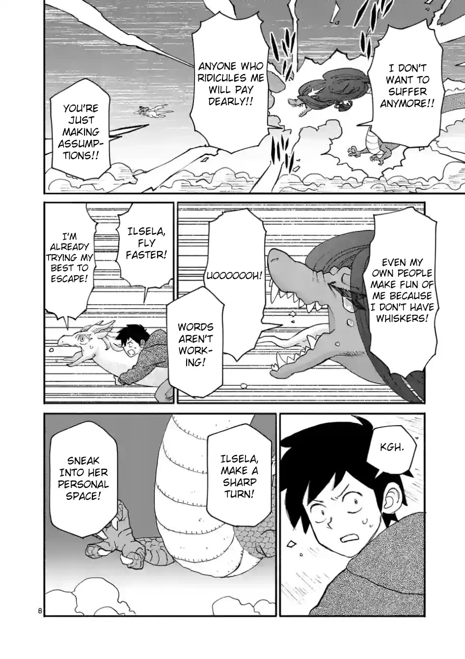 Dragon, Please Go Easy on Me chapter 8.1 page 8