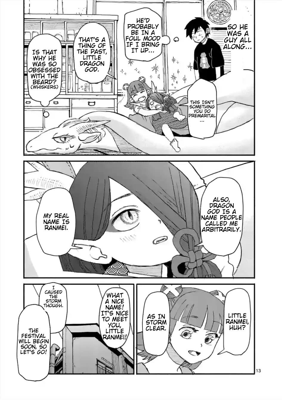 Dragon, Please Go Easy on Me chapter 9 page 13
