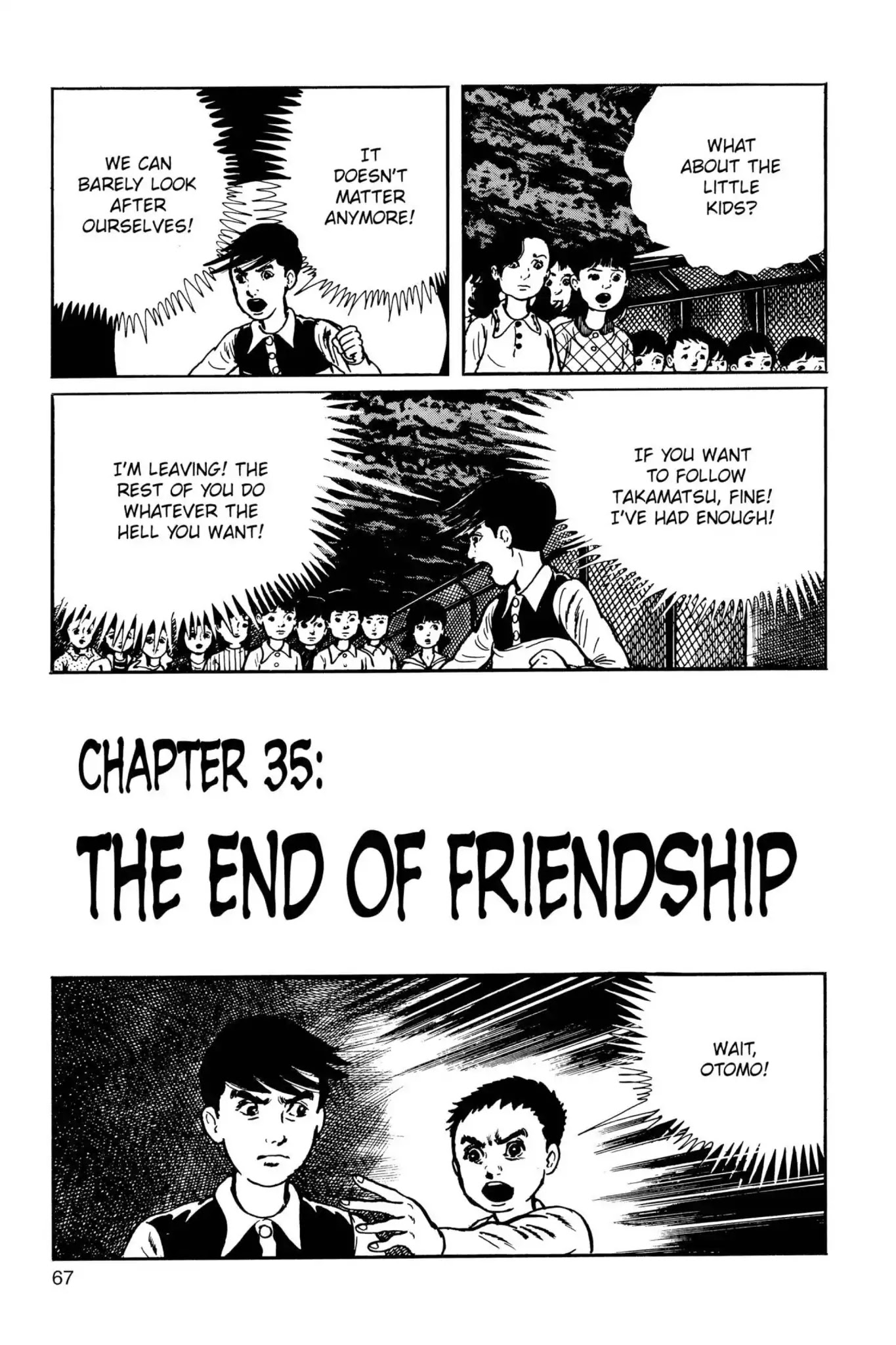 Drifting Classroom chapter 35 page 1