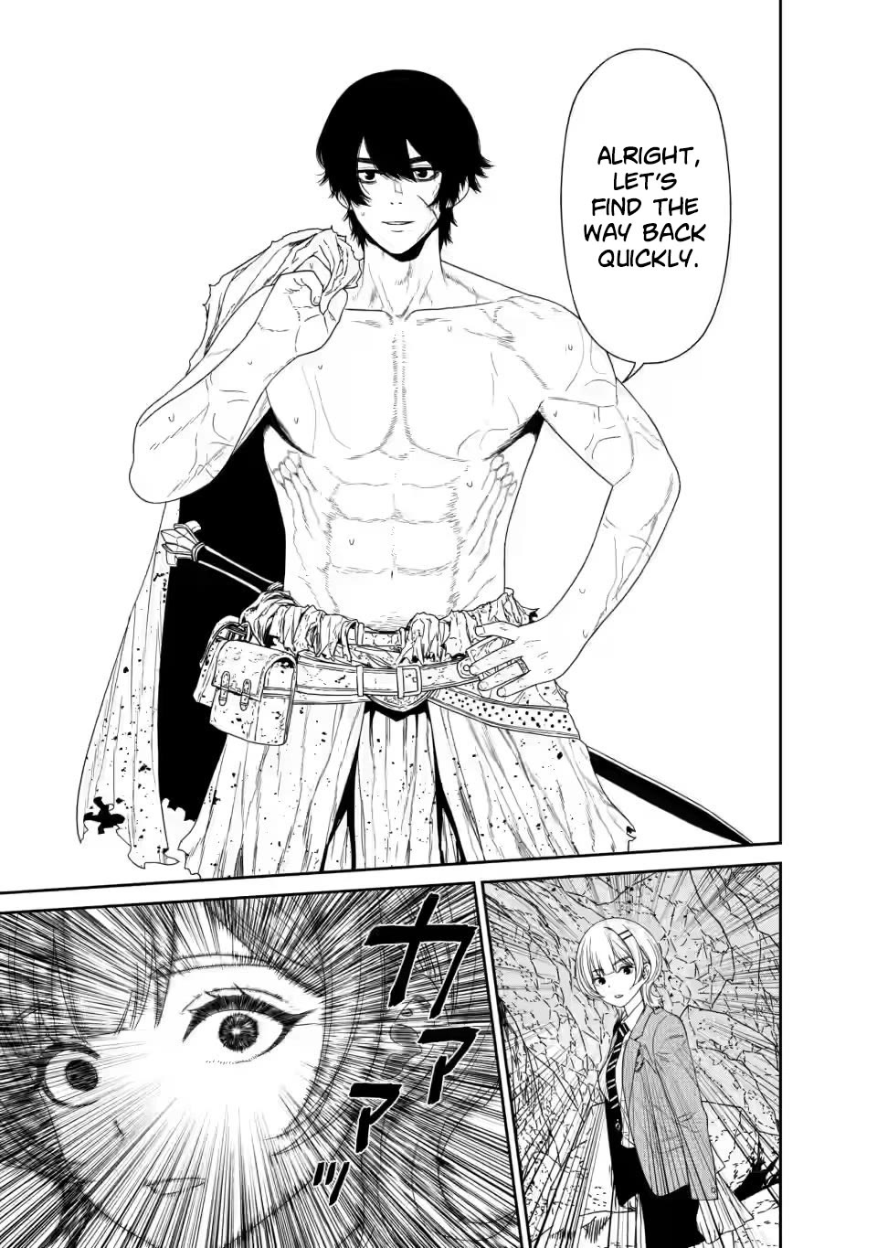 Dungeon de Tatakaitsuzukete 20-nen no Doutei Yuusha, Chijou ni Modottara Danjoubi 1:1000 no Sekai Datta chapter 1 page 26