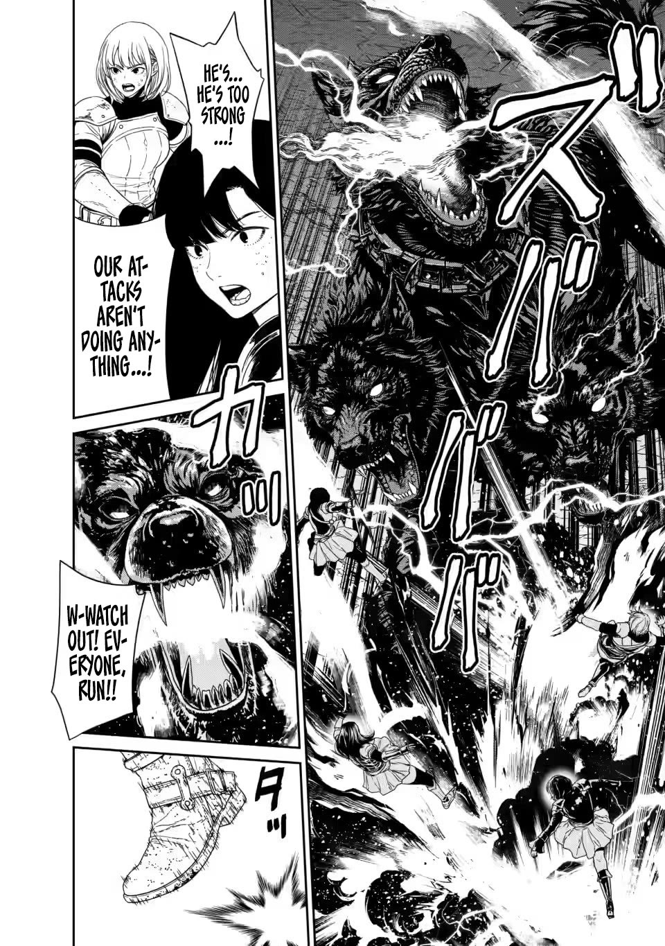 Dungeon de Tatakaitsuzukete 20-nen no Doutei Yuusha, Chijou ni Modottara Danjoubi 1:1000 no Sekai Datta chapter 1 page 35