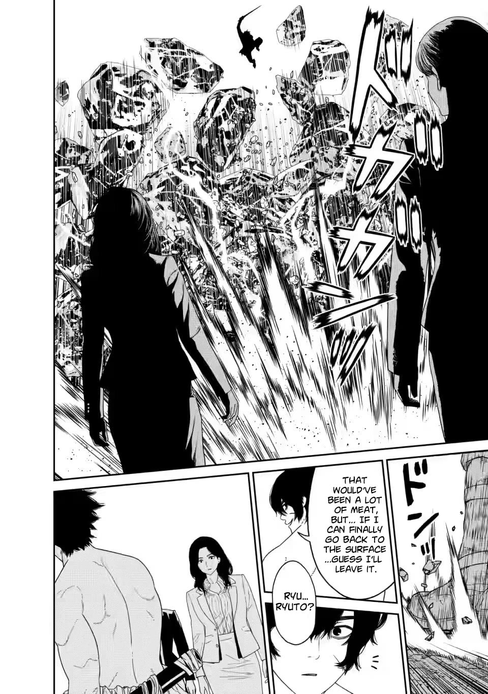 Dungeon de Tatakaitsuzukete 20-nen no Doutei Yuusha, Chijou ni Modottara Danjoubi 1:1000 no Sekai Datta chapter 1 page 39