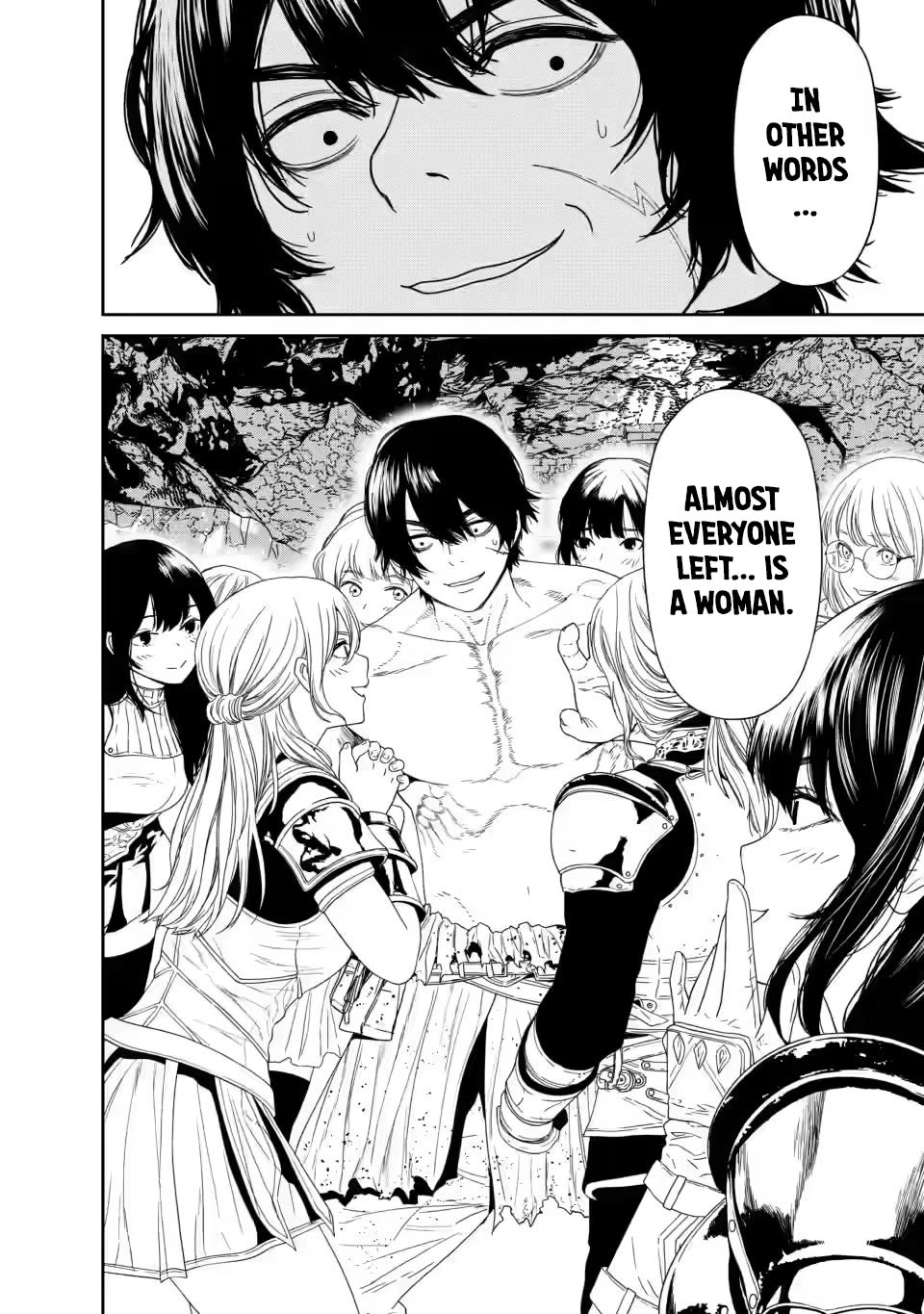 Dungeon de Tatakaitsuzukete 20-nen no Doutei Yuusha, Chijou ni Modottara Danjoubi 1:1000 no Sekai Datta chapter 1 page 45