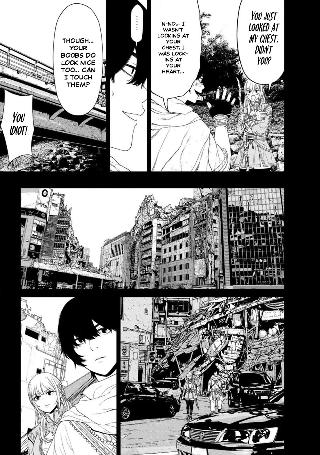 Dungeon de Tatakaitsuzukete 20-nen no Doutei Yuusha, Chijou ni Modottara Danjoubi 1:1000 no Sekai Datta chapter 2.1 page 3