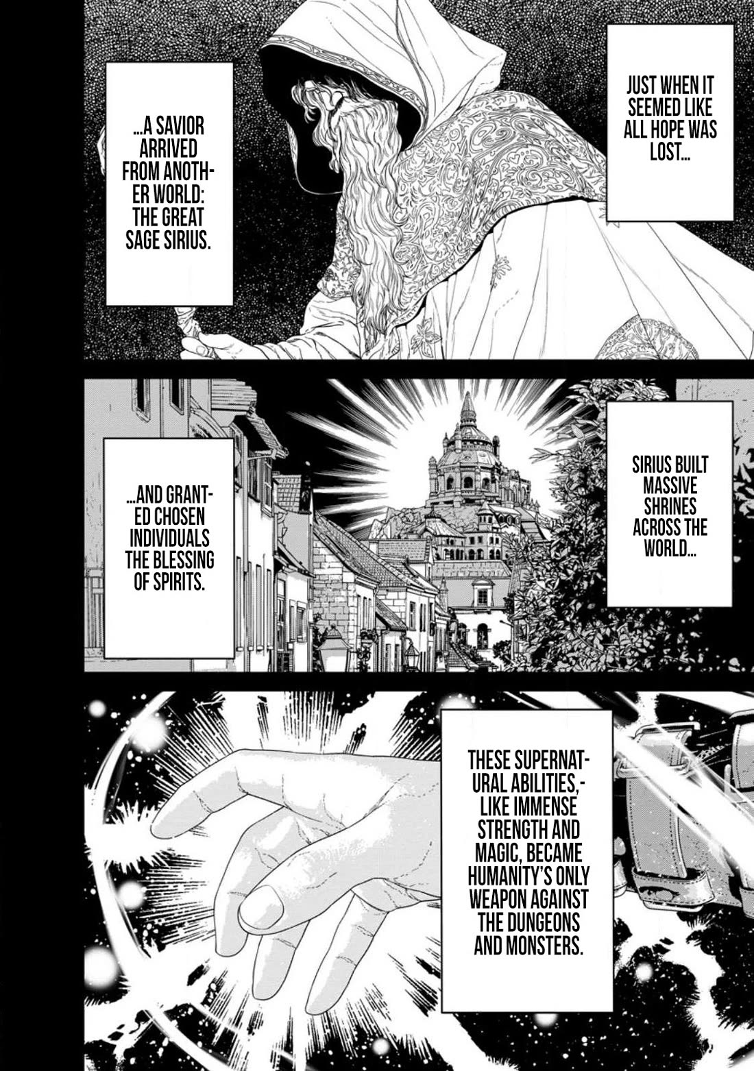 Dungeon de Tatakaitsuzukete 20-nen no Doutei Yuusha, Chijou ni Modottara Danjoubi 1:1000 no Sekai Datta chapter 2.1 page 8