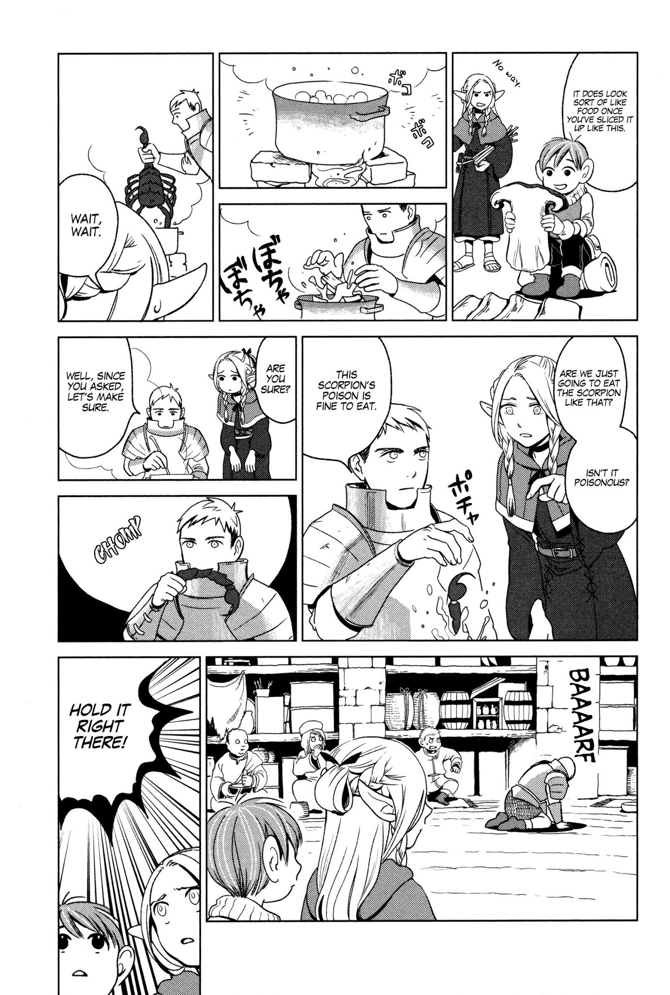 Dungeon Meshi chapter 1 page 25