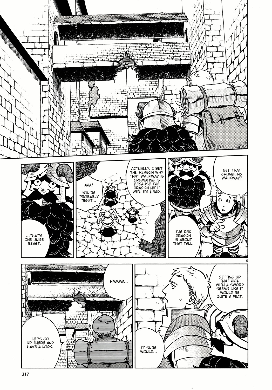 Dungeon Meshi chapter 23 page 9