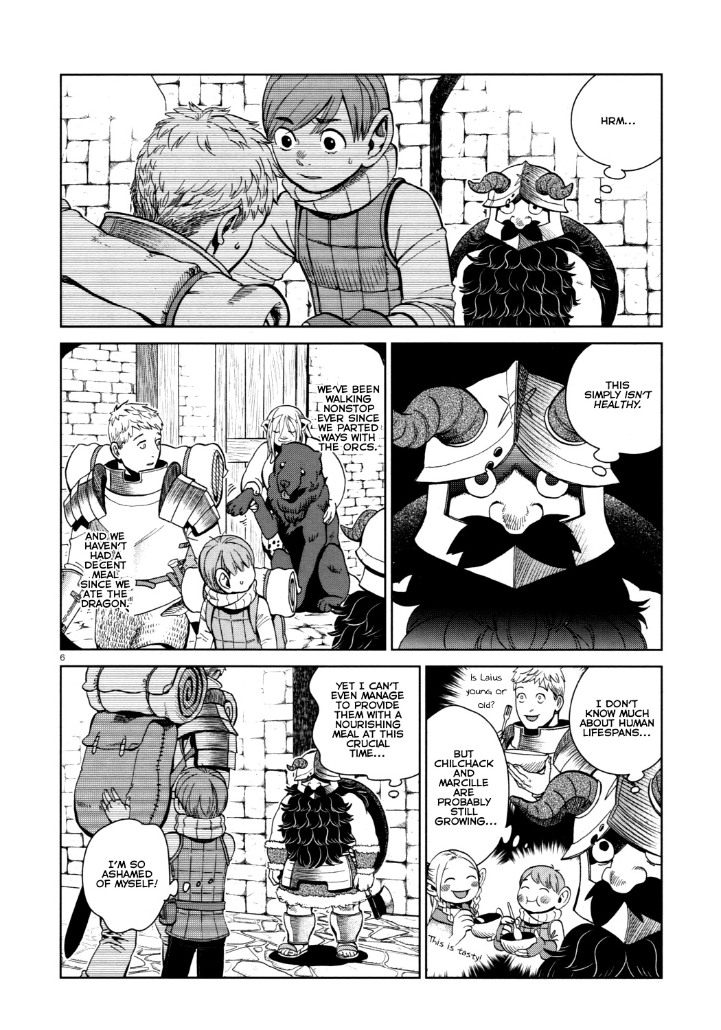 Dungeon Meshi chapter 31 page 6