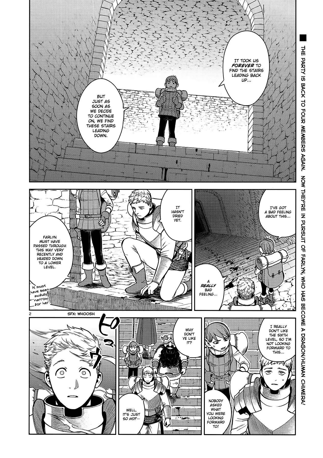 Dungeon Meshi chapter 39 page 2