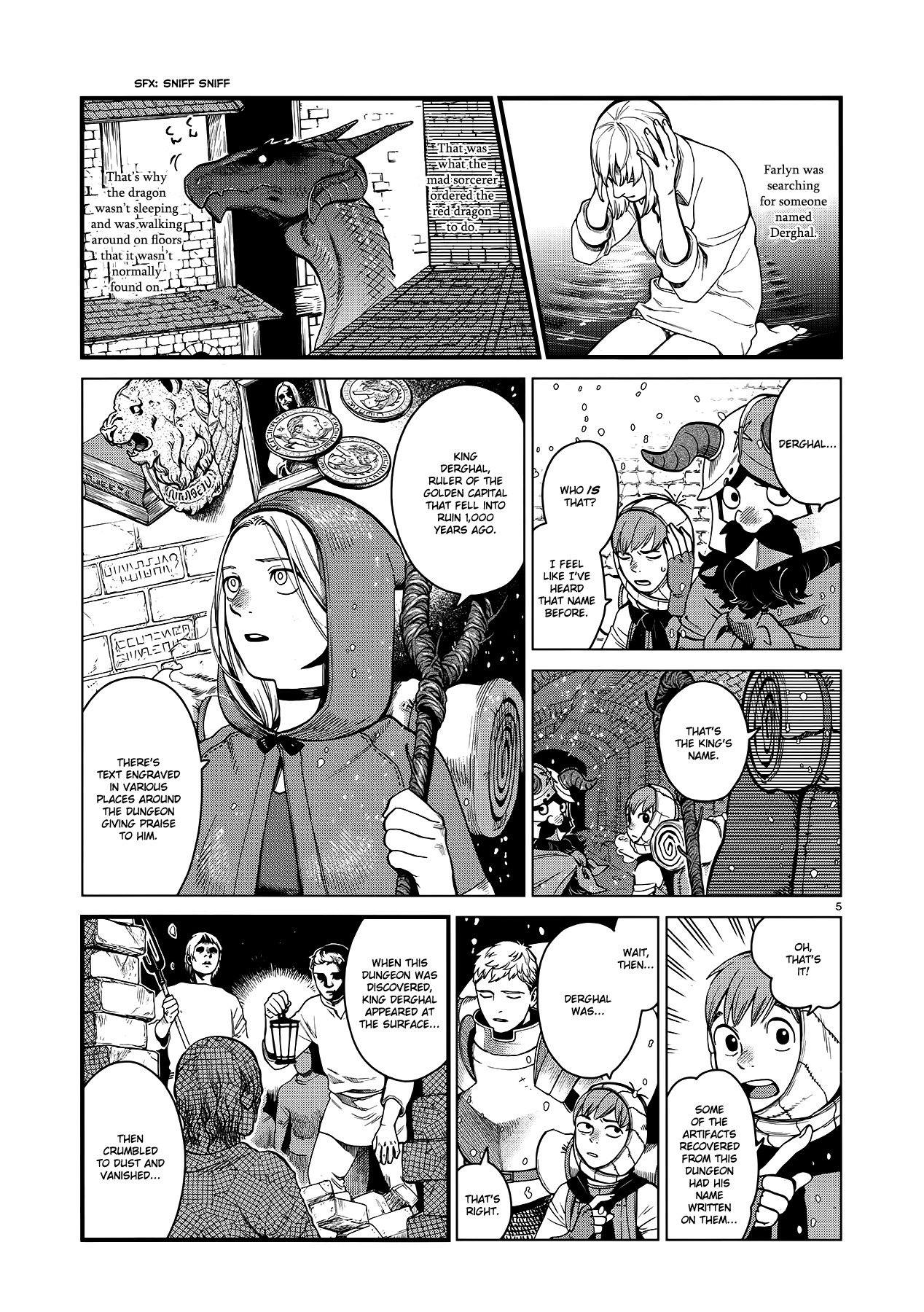 Dungeon Meshi chapter 39 page 5