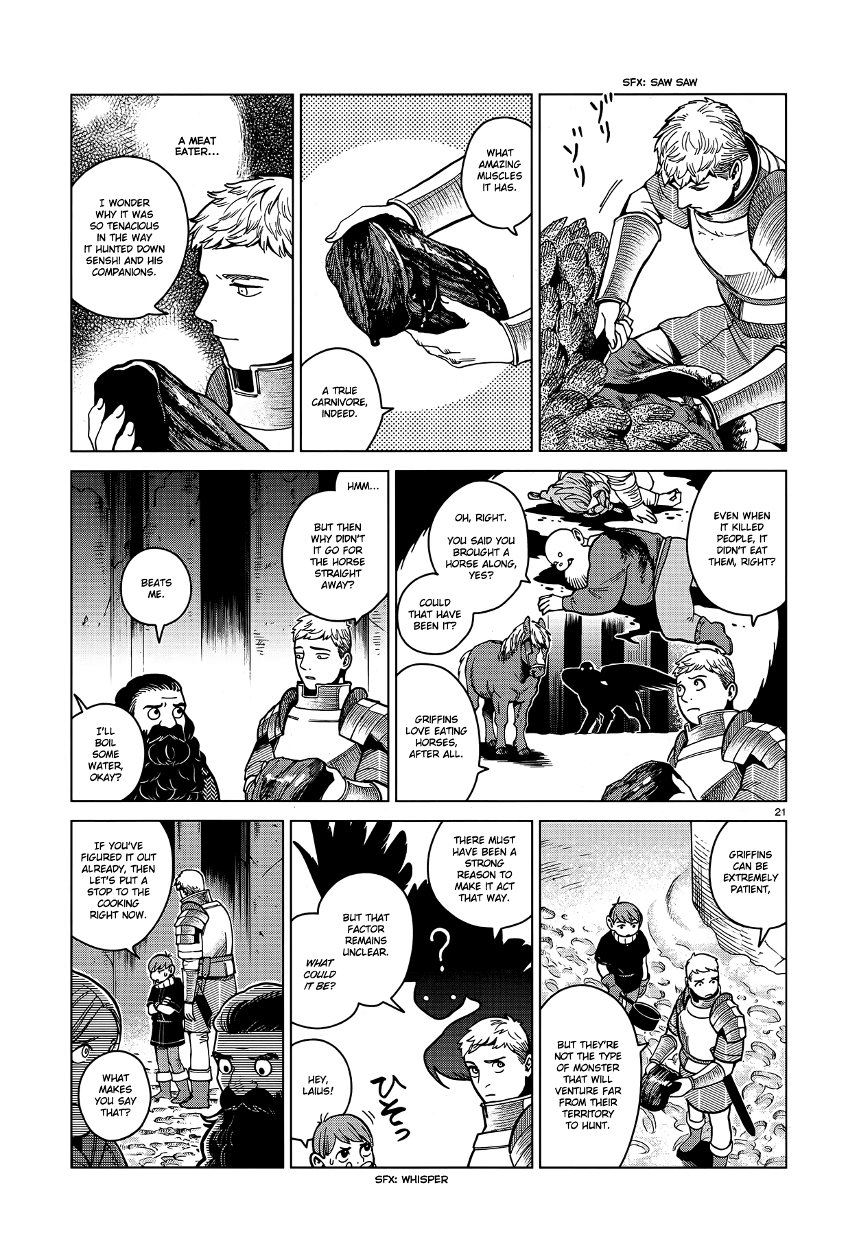 Dungeon Meshi chapter 49 page 21