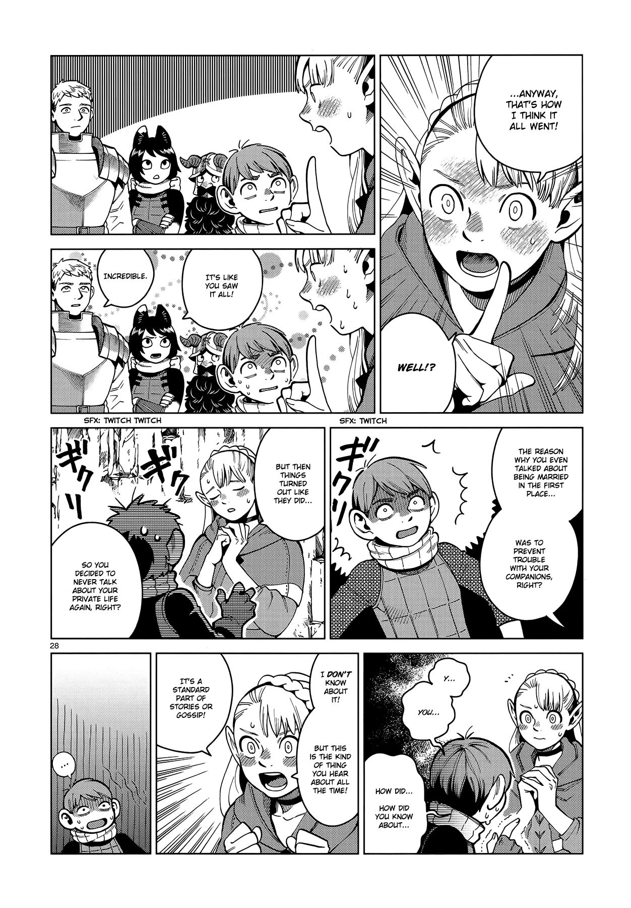 Dungeon Meshi chapter 56 page 28