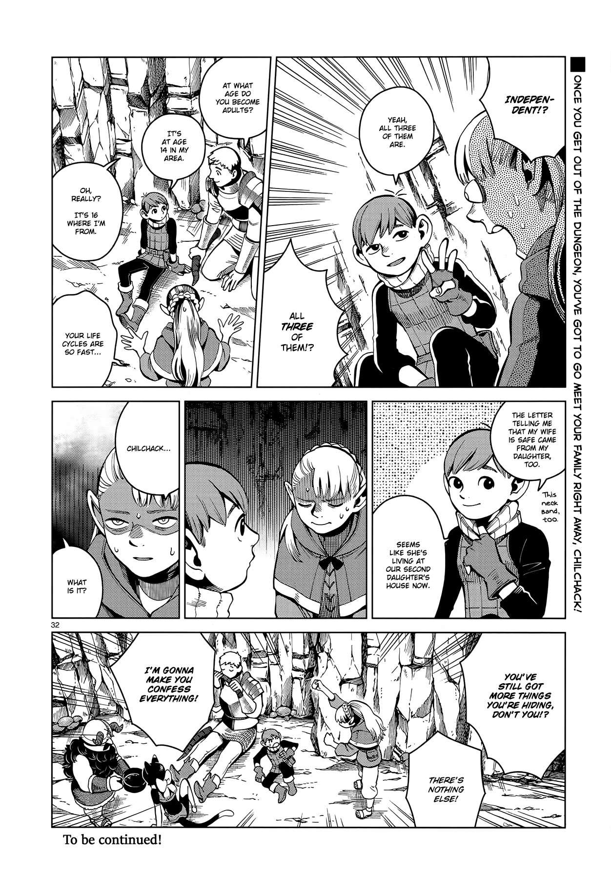 Dungeon Meshi chapter 56 page 32