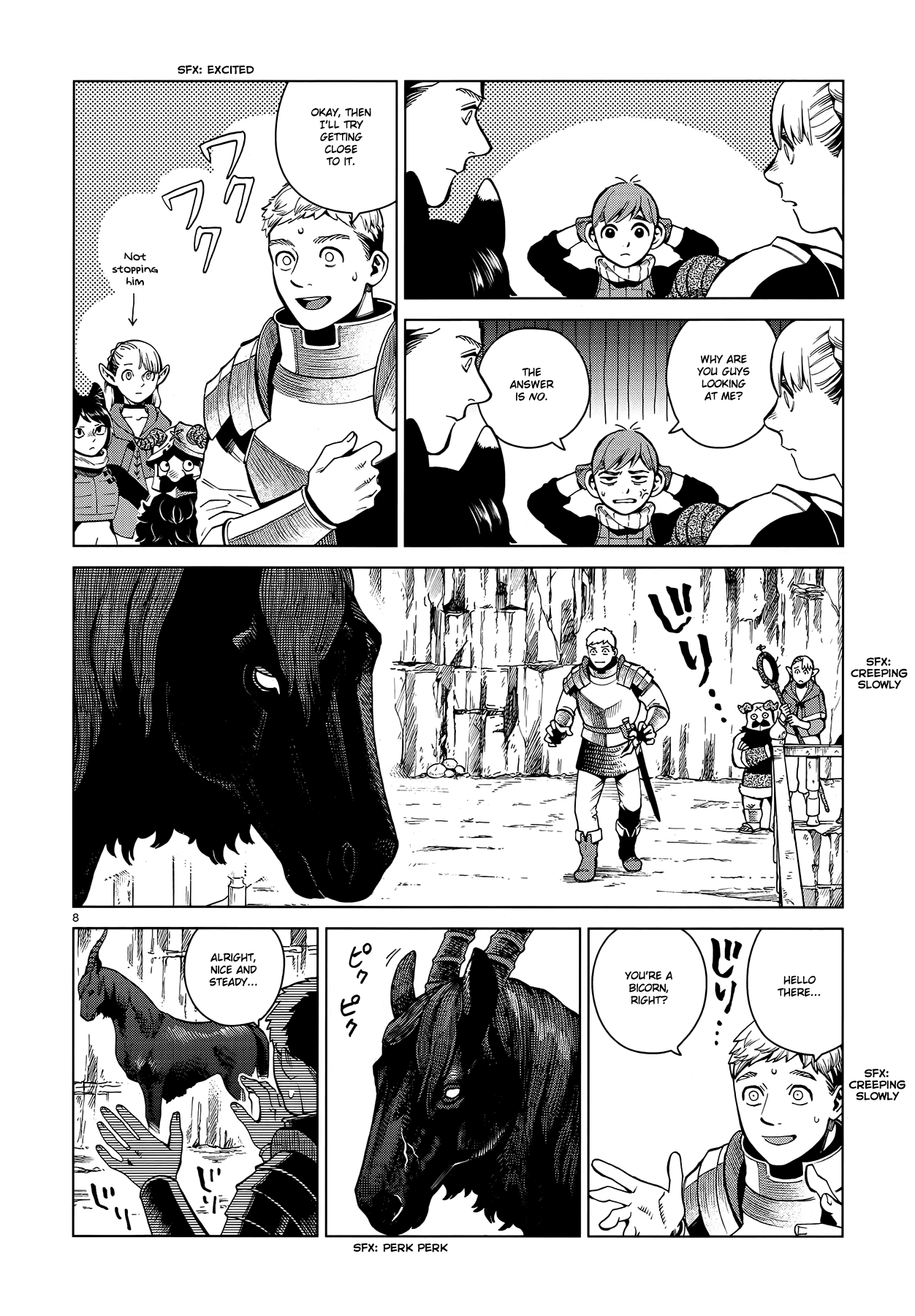 Dungeon Meshi chapter 56 page 8