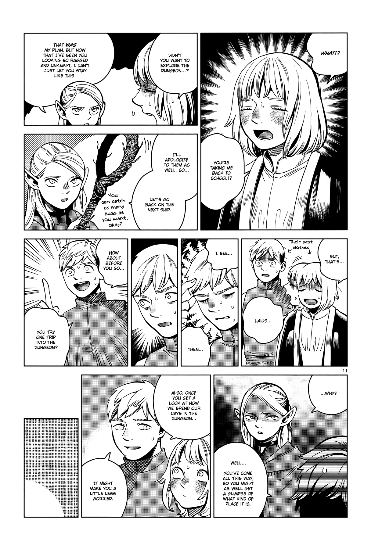 Dungeon Meshi chapter 57 page 11