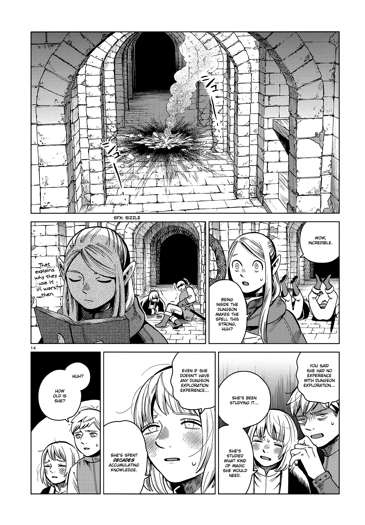 Dungeon Meshi chapter 57 page 14