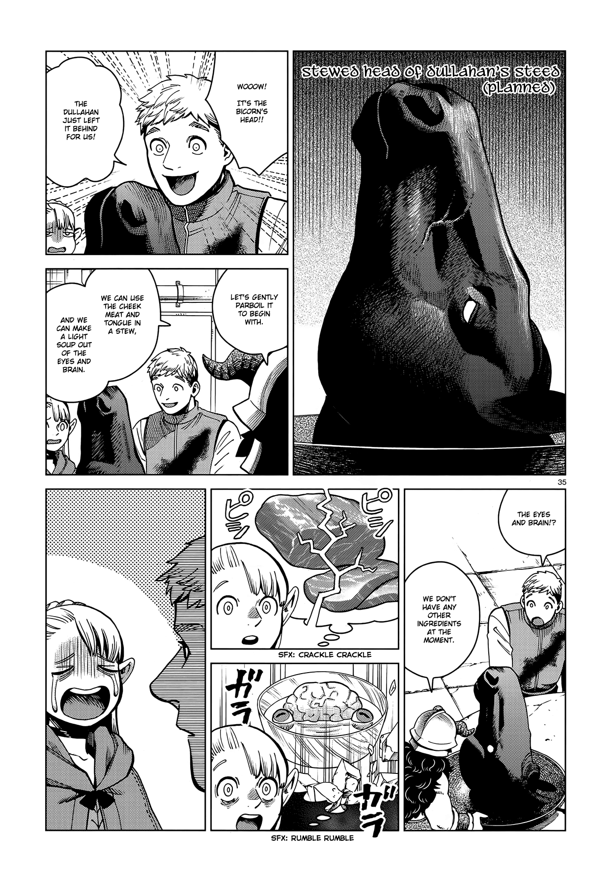 Dungeon Meshi chapter 57 page 35