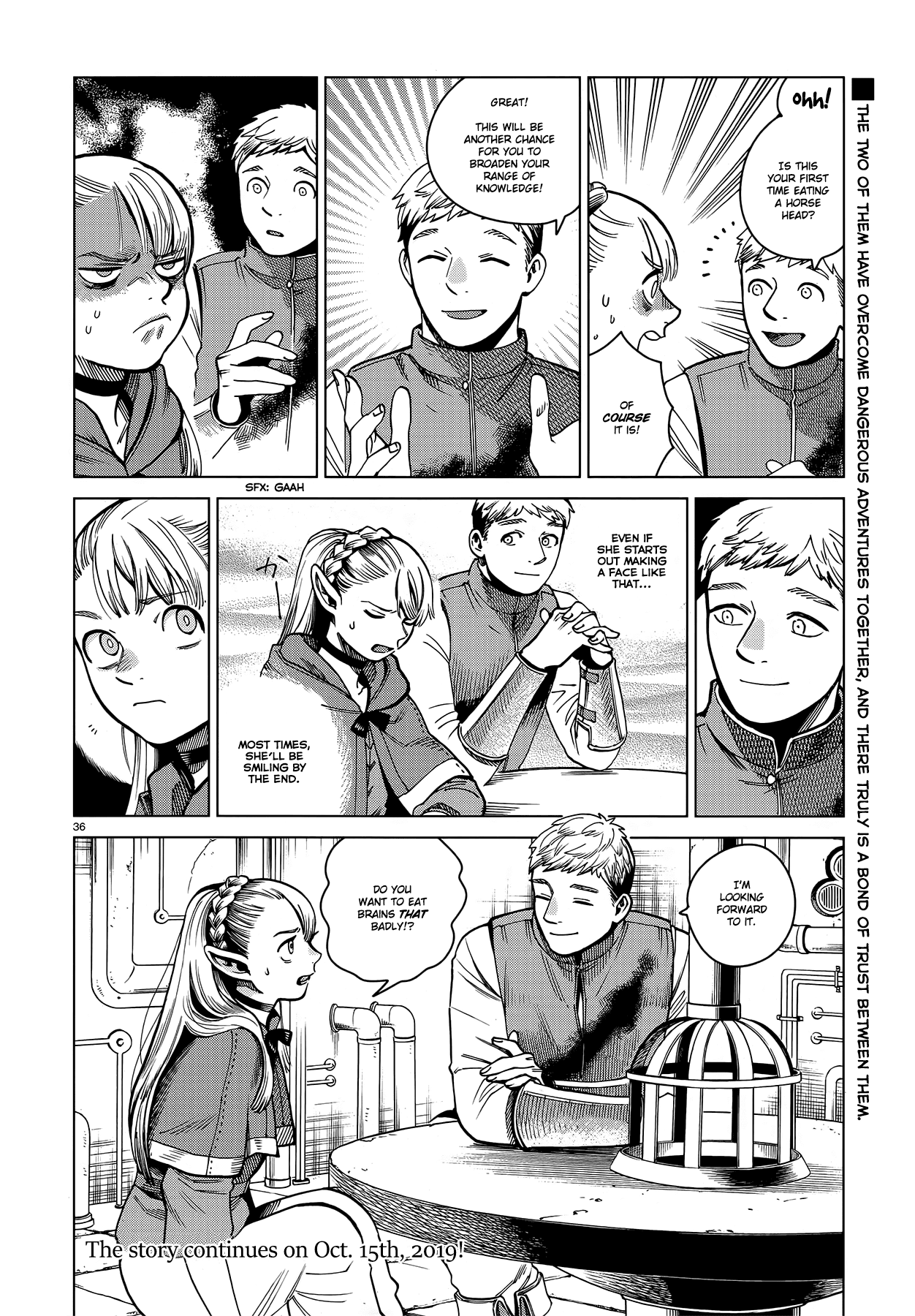 Dungeon Meshi chapter 57 page 36