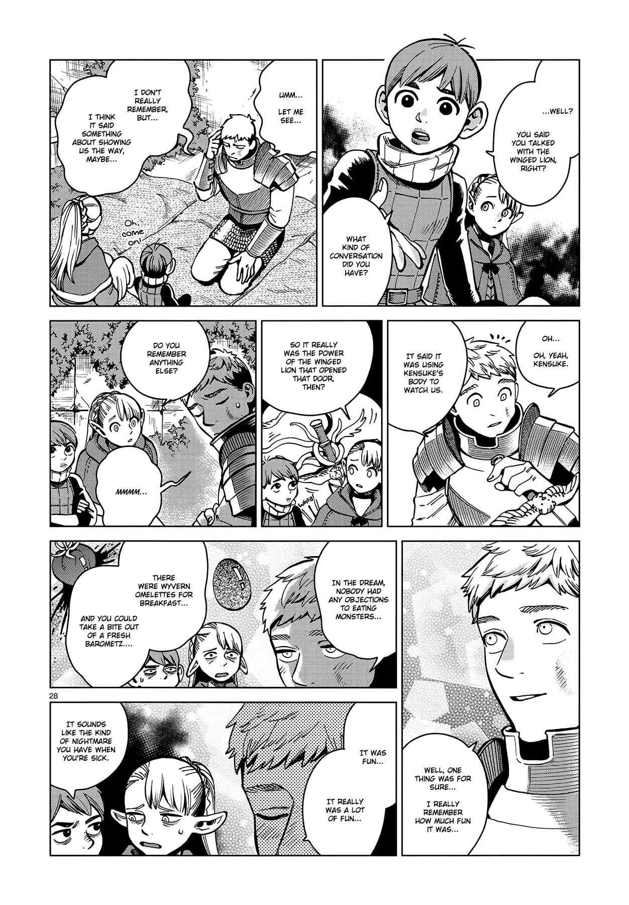 Dungeon Meshi chapter 60 page 27