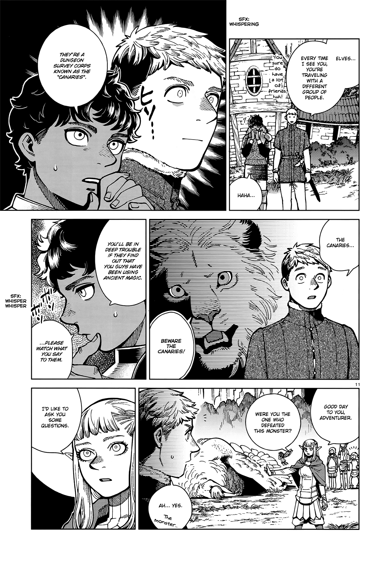 Dungeon Meshi chapter 73 page 11