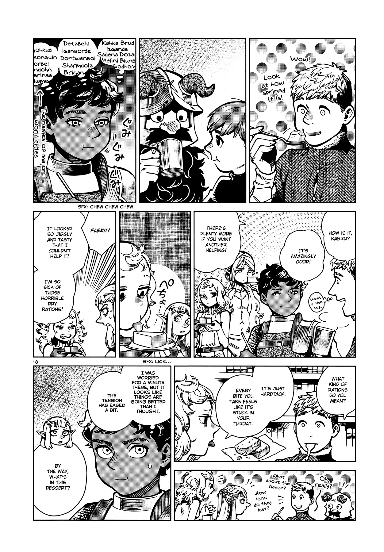 Dungeon Meshi chapter 73 page 18