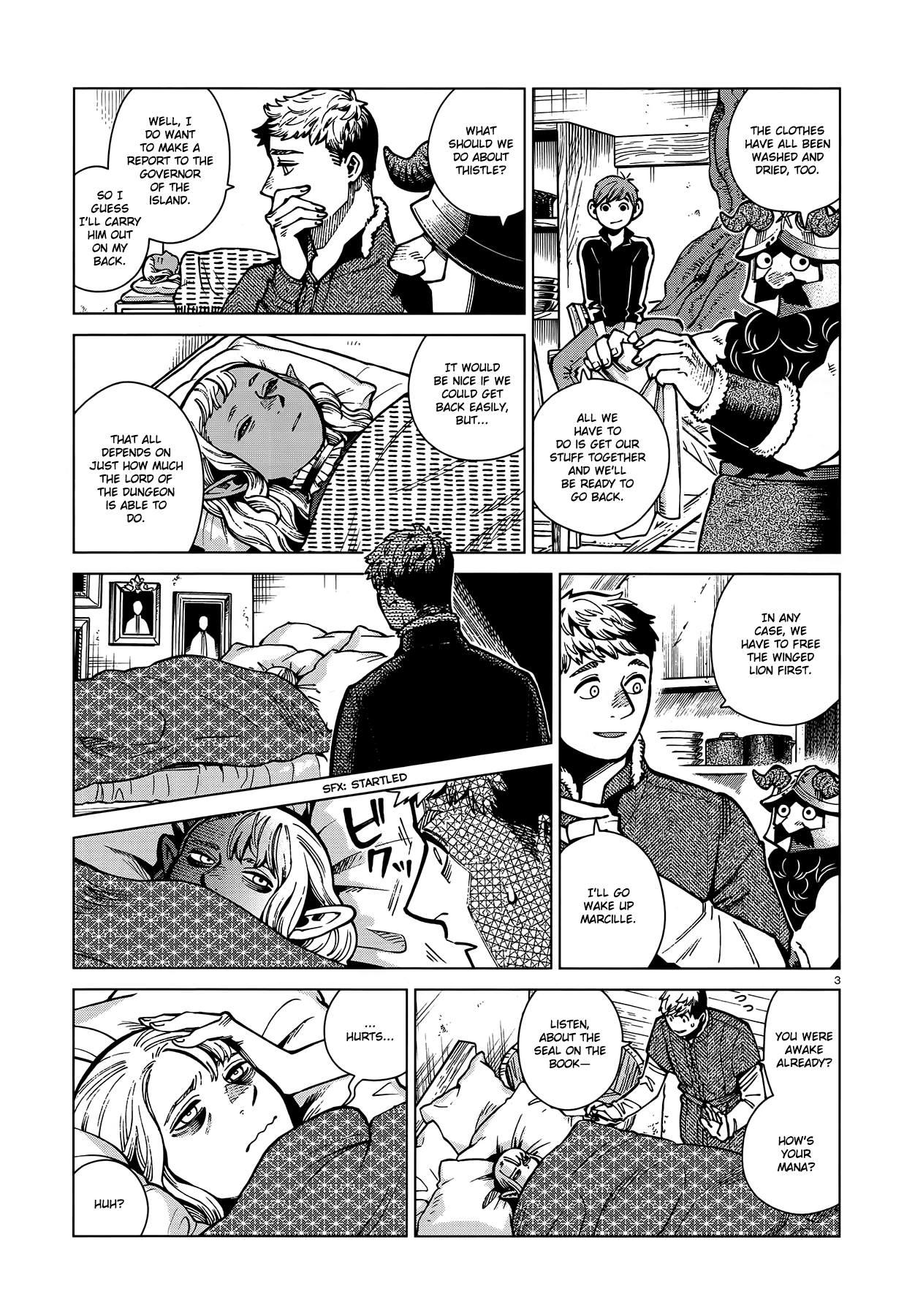 Dungeon Meshi chapter 73 page 3