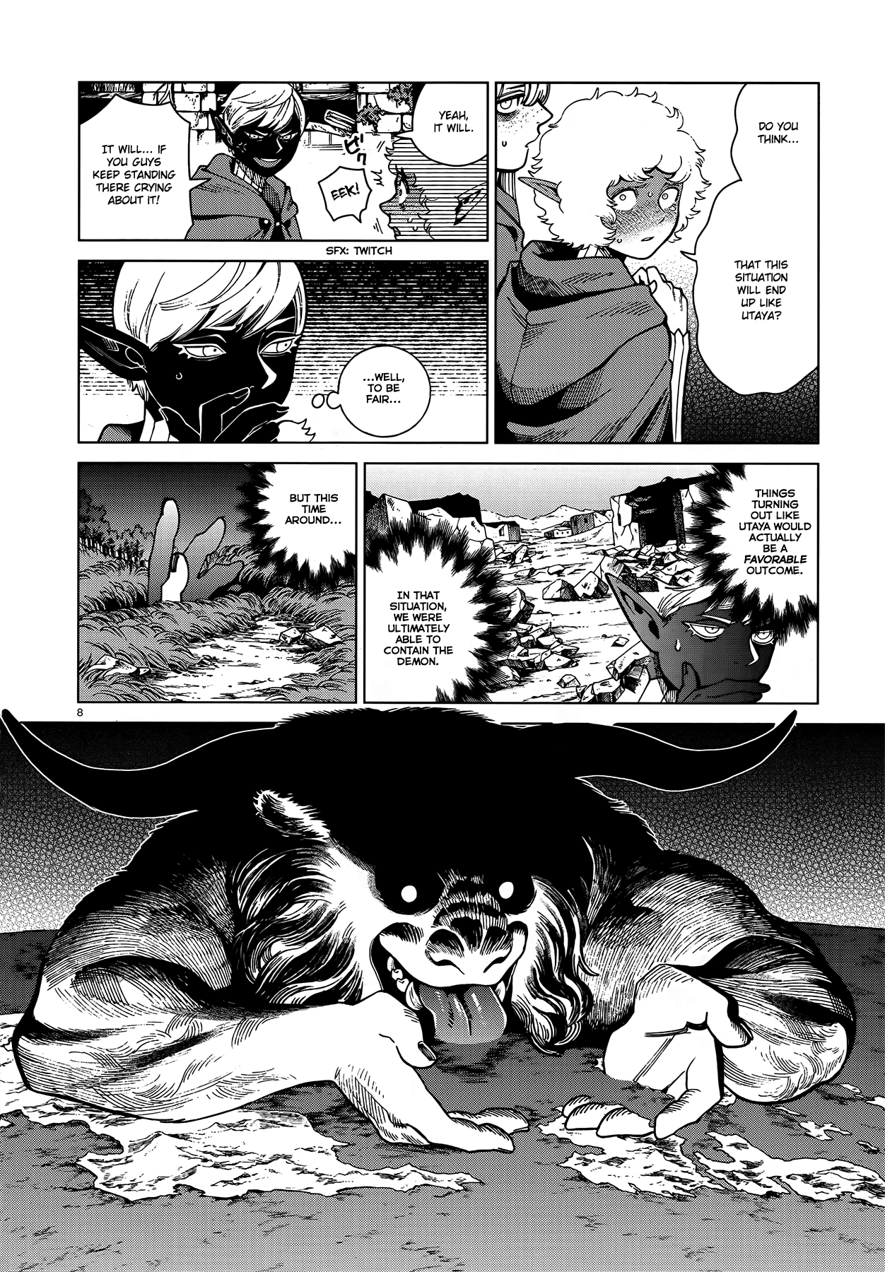 Dungeon Meshi chapter 78 page 8