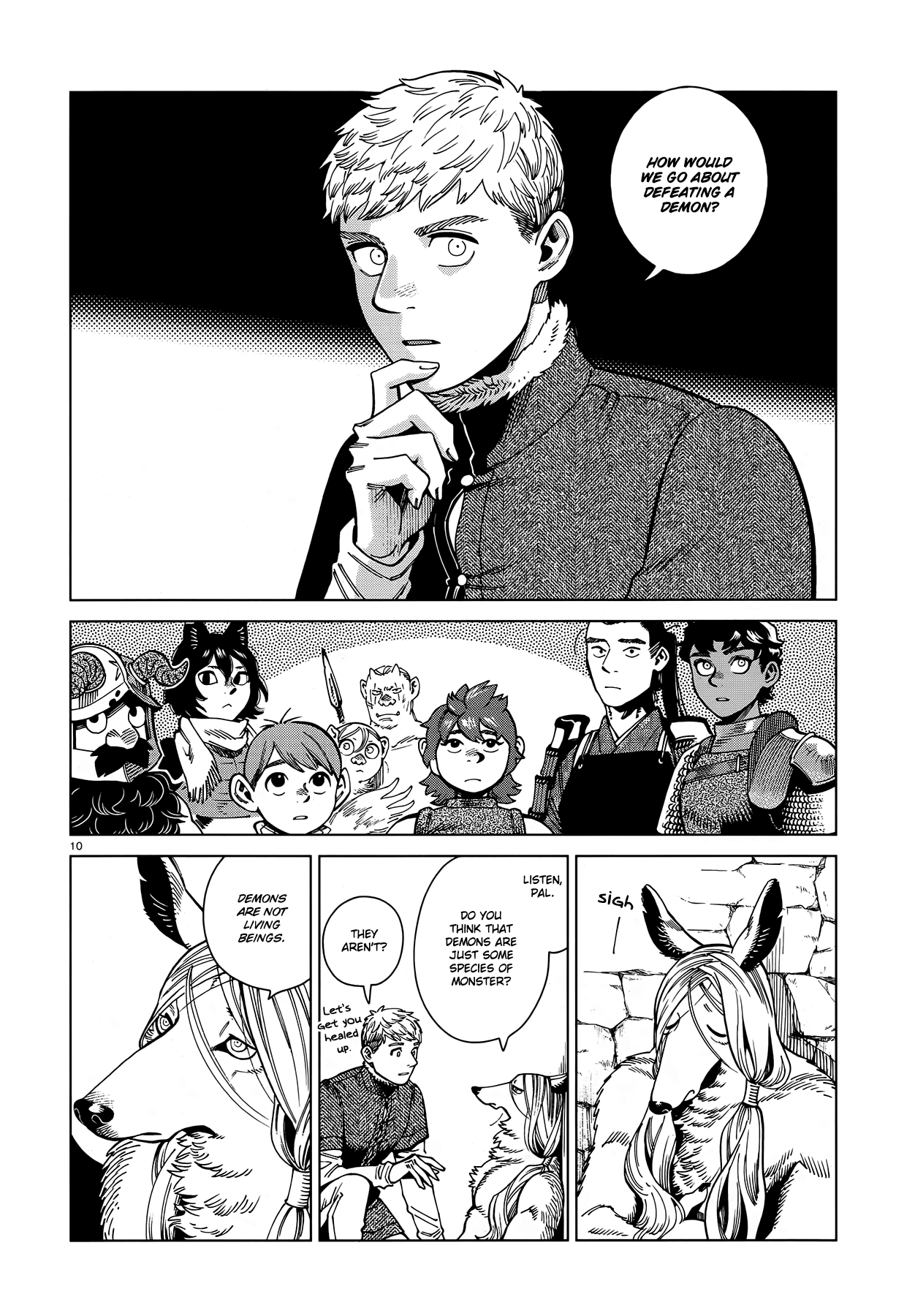 Dungeon Meshi chapter 84 page 10