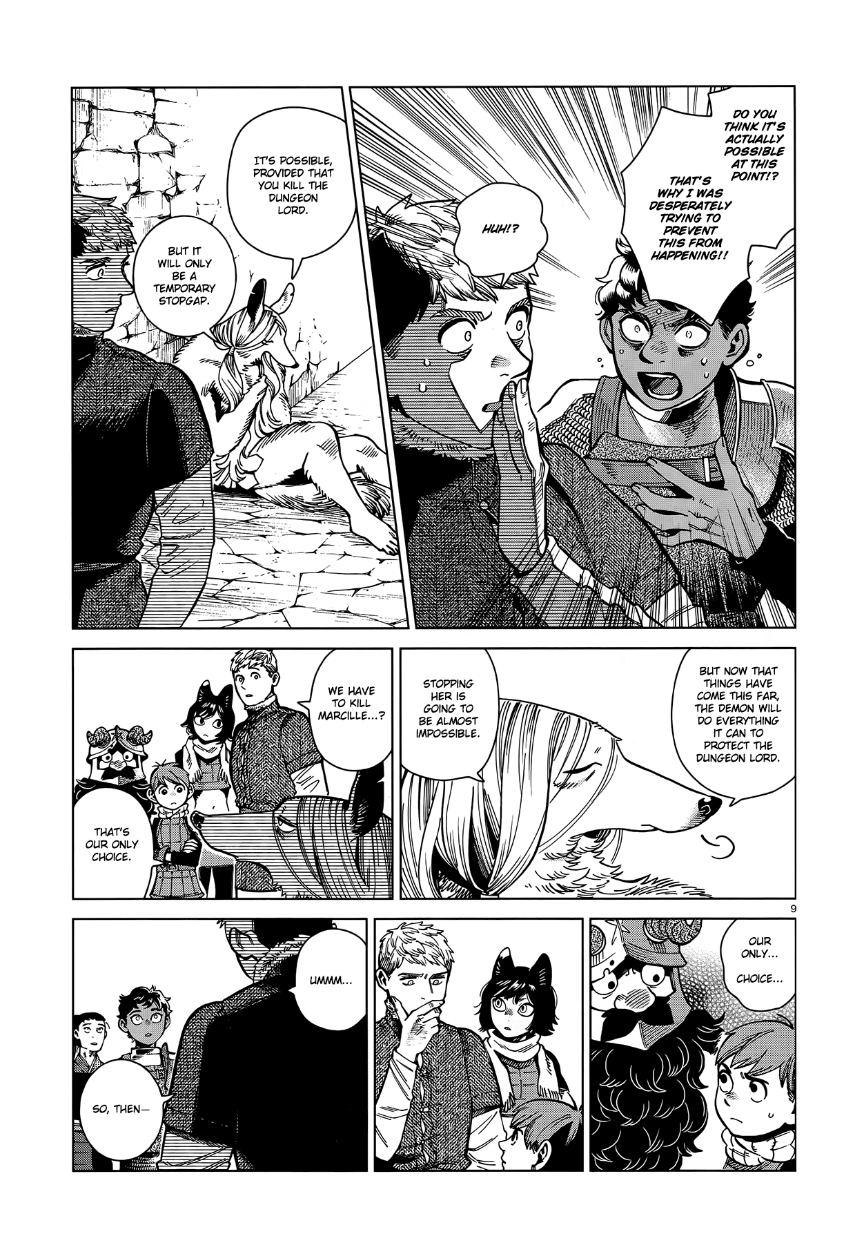 Dungeon Meshi chapter 84 page 9