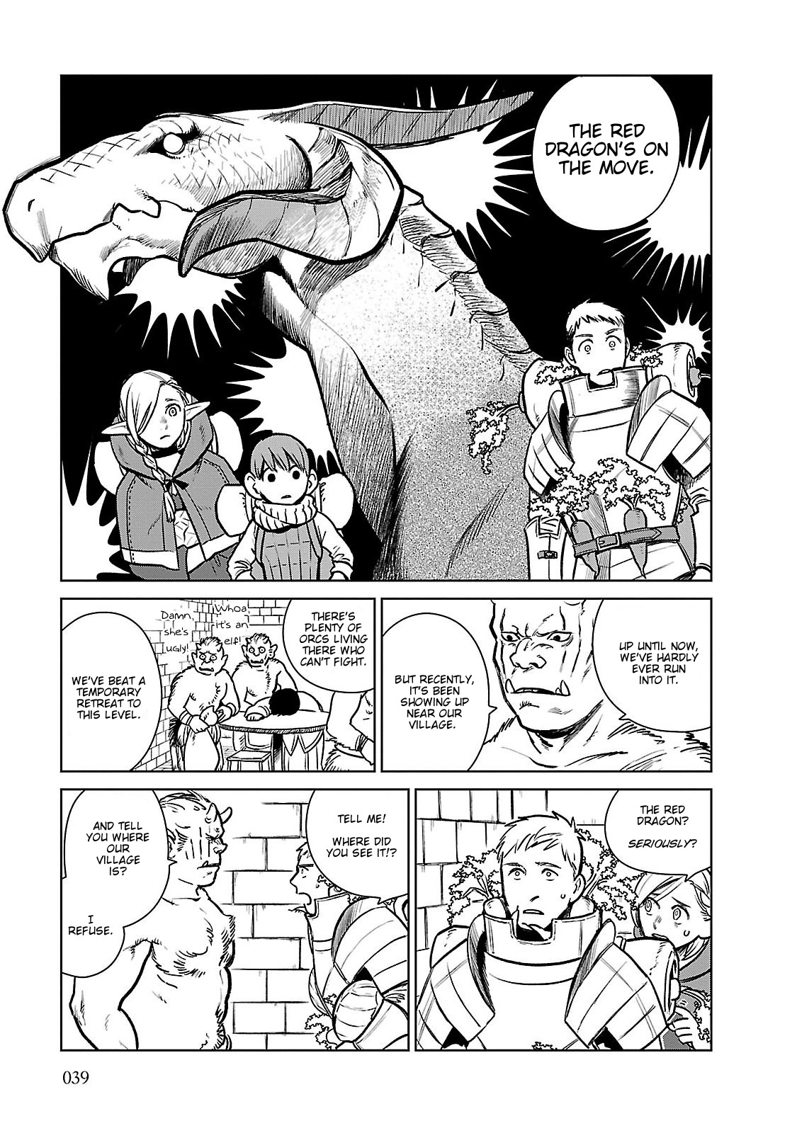 Dungeon Meshi chapter 9 page 11