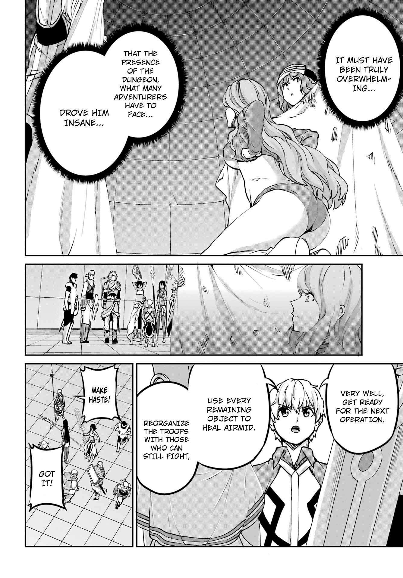 Dungeon ni Deai o Motomeru no wa Machigatte Iru Darou ka Gaiden - Sword Oratoria chapter 106 page 2