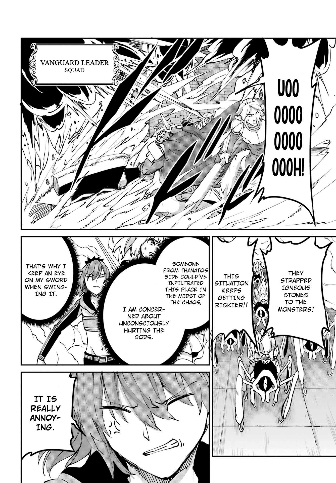 Dungeon ni Deai o Motomeru no wa Machigatte Iru Darou ka Gaiden - Sword Oratoria chapter 106 page 32