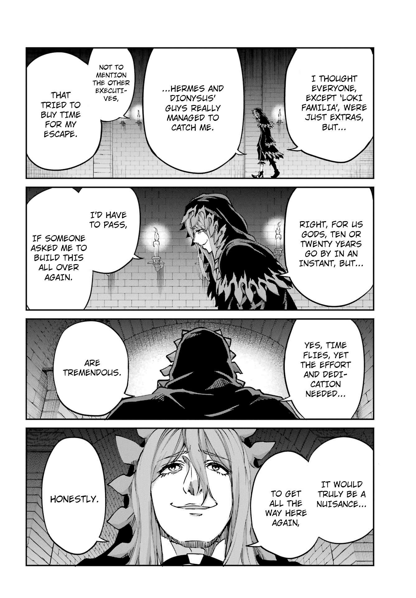 Dungeon ni Deai o Motomeru no wa Machigatte Iru Darou ka Gaiden - Sword Oratoria chapter 106 page 36