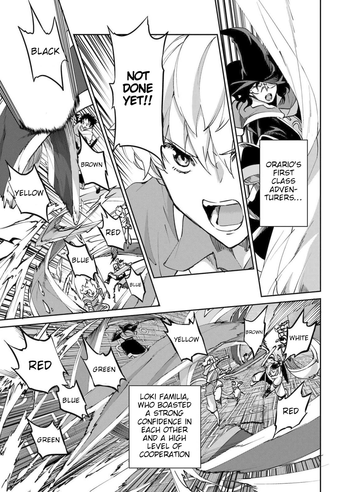 Dungeon ni Deai o Motomeru no wa Machigatte Iru Darou ka Gaiden - Sword Oratoria chapter 117 page 24