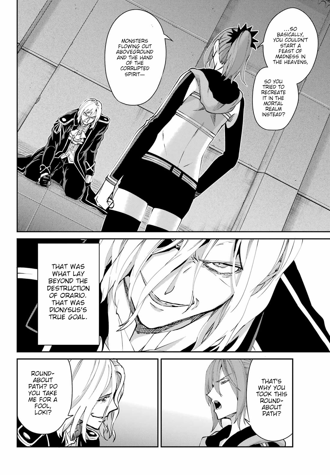 Dungeon ni Deai o Motomeru no wa Machigatte Iru Darou ka Gaiden - Sword Oratoria chapter 125 page 10