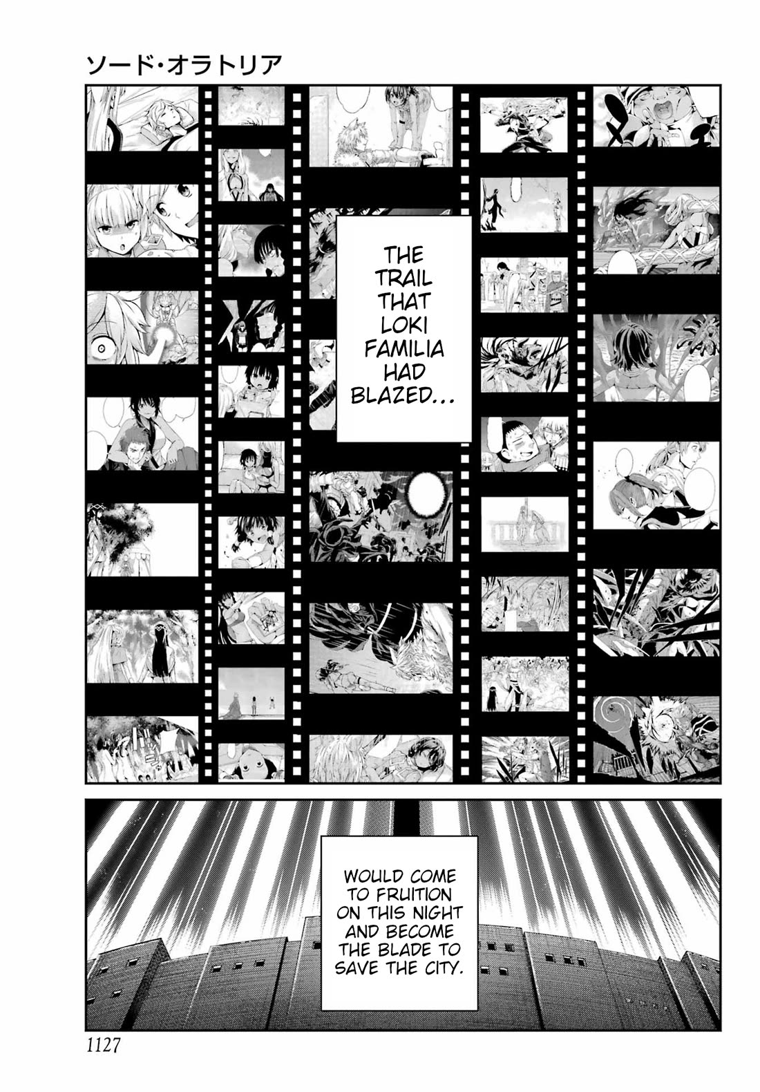 Dungeon ni Deai o Motomeru no wa Machigatte Iru Darou ka Gaiden - Sword Oratoria chapter 128 page 47