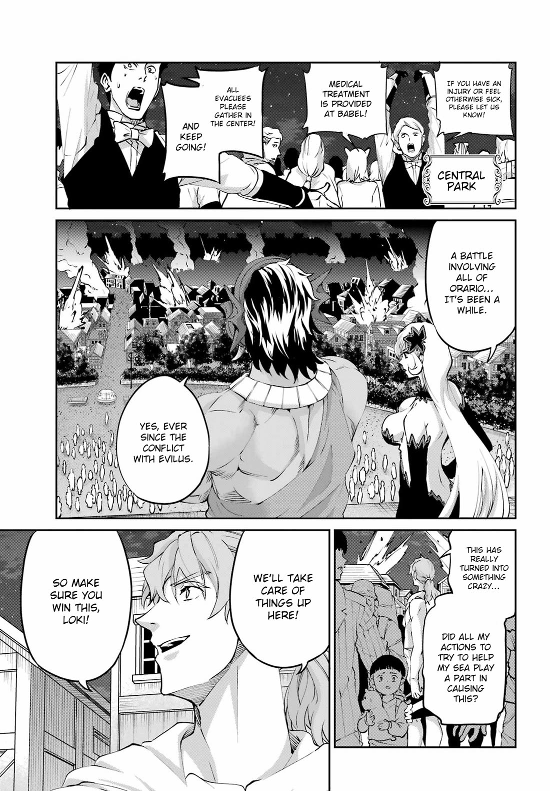 Dungeon ni Deai o Motomeru no wa Machigatte Iru Darou ka Gaiden - Sword Oratoria chapter 129 page 14