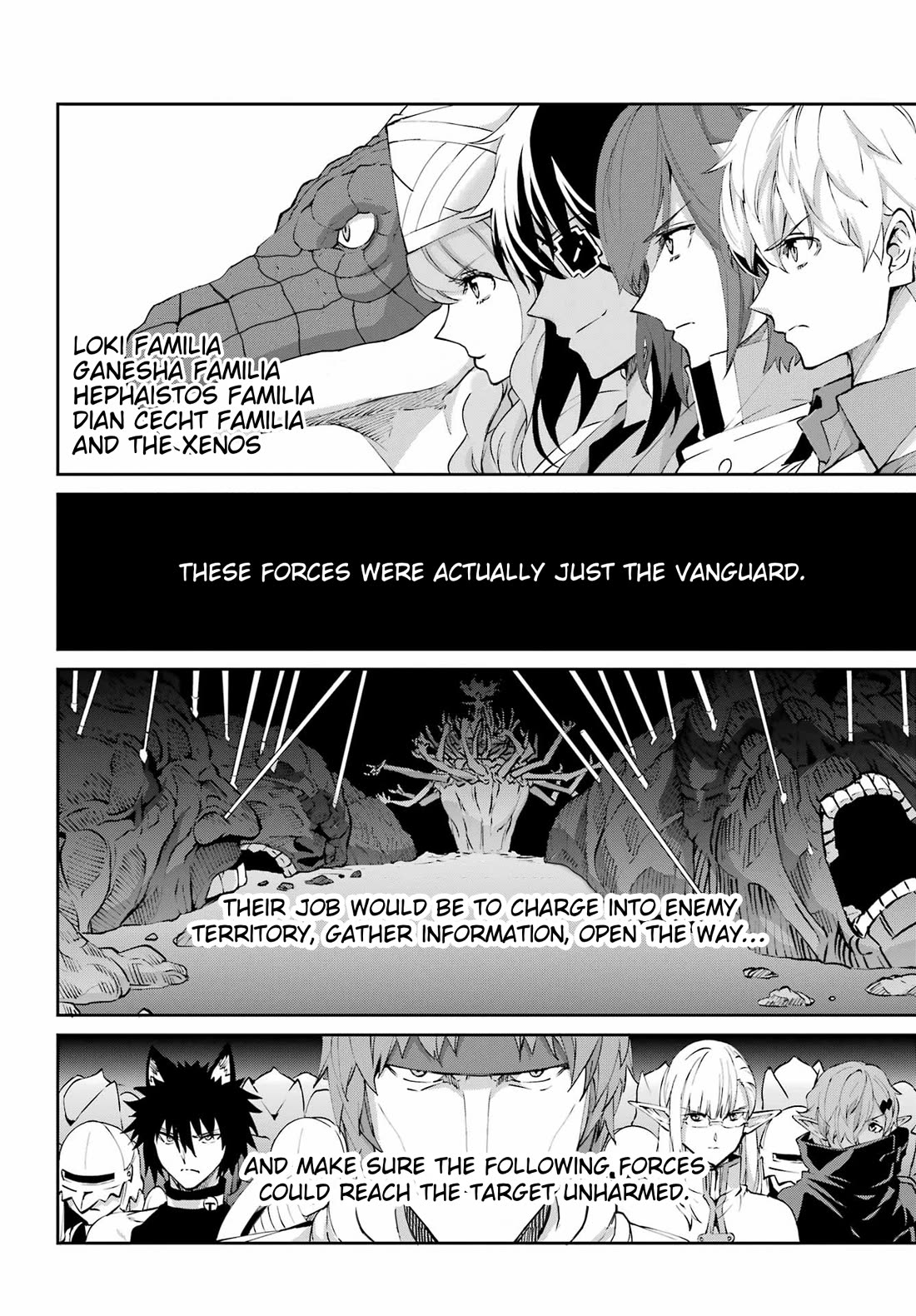 Dungeon ni Deai o Motomeru no wa Machigatte Iru Darou ka Gaiden - Sword Oratoria chapter 129 page 17