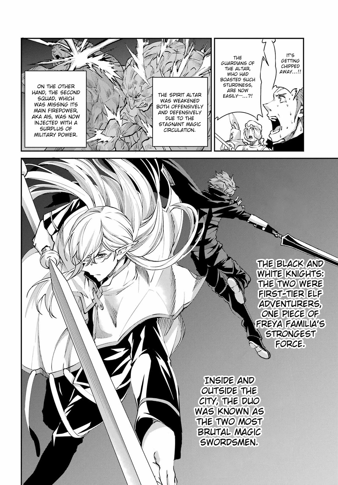 Dungeon ni Deai o Motomeru no wa Machigatte Iru Darou ka Gaiden - Sword Oratoria chapter 129 page 25
