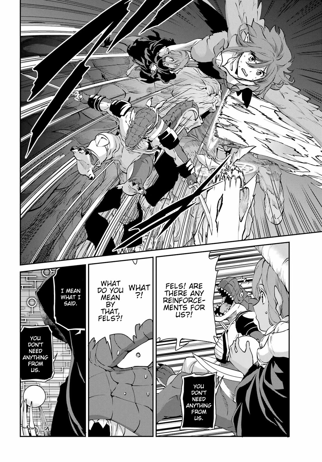 Dungeon ni Deai o Motomeru no wa Machigatte Iru Darou ka Gaiden - Sword Oratoria chapter 129 page 48