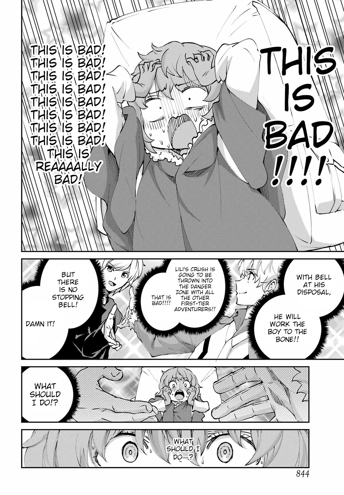 Dungeon ni Deai o Motomeru no wa Machigatte Iru Darou ka Gaiden - Sword Oratoria chapter 130 page 8