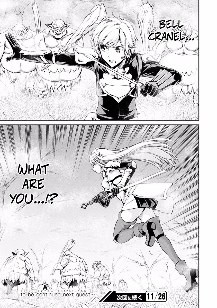 Dungeon ni Deai o Motomeru no wa Machigatte Iru Darou ka Gaiden - Sword Oratoria chapter 135 page 38