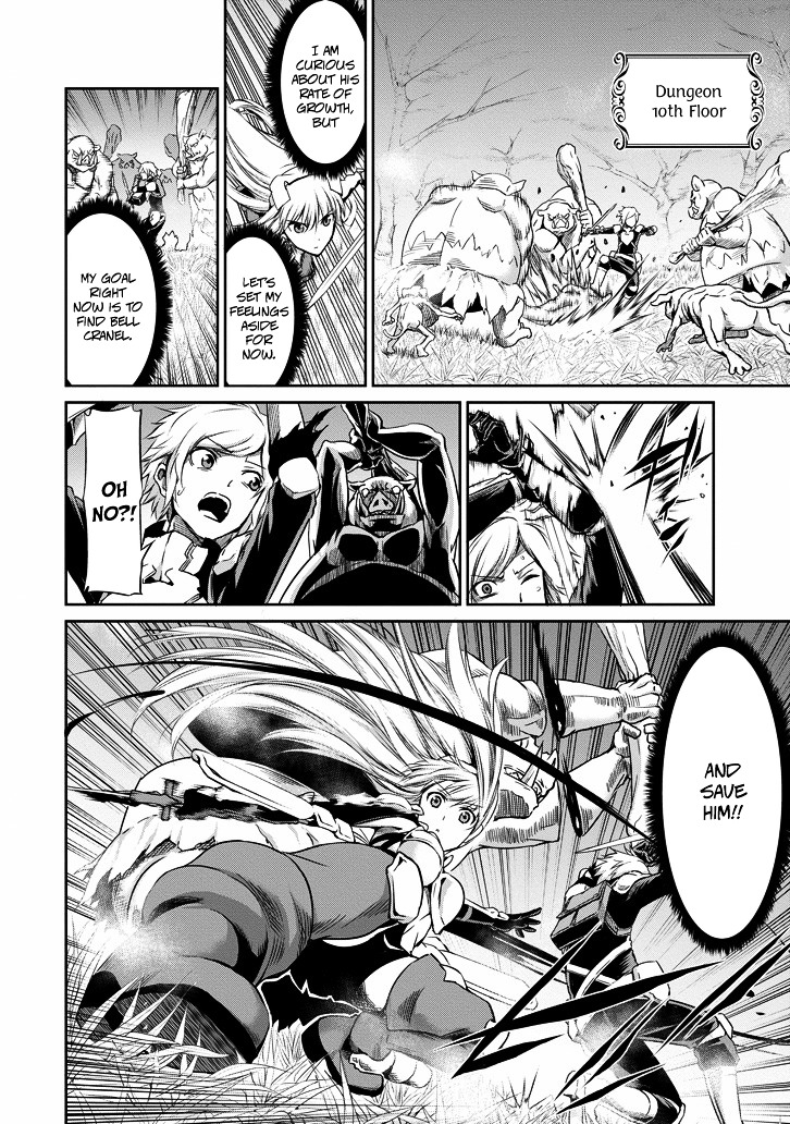 Dungeon ni Deai o Motomeru no wa Machigatte Iru Darou ka Gaiden - Sword Oratoria chapter 144 page 18