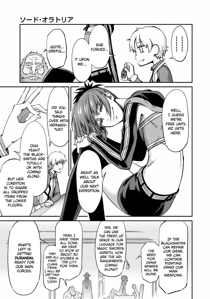 Dungeon ni Deai o Motomeru no wa Machigatte Iru Darou ka Gaiden - Sword Oratoria chapter 145 page 13