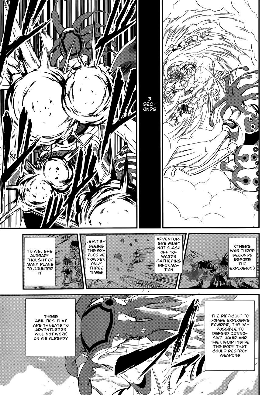 Dungeon ni Deai o Motomeru no wa Machigatte Iru Darou ka Gaiden - Sword Oratoria chapter 3 page 33