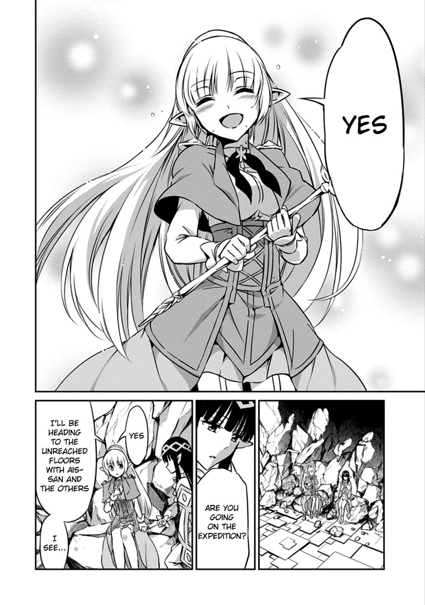 Dungeon ni Deai o Motomeru no wa Machigatte Iru Darou ka Gaiden - Sword Oratoria chapter 31 page 46