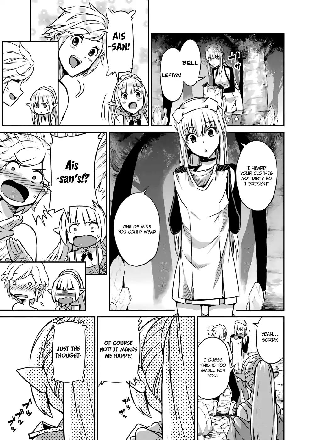 Dungeon ni Deai o Motomeru no wa Machigatte Iru Darou ka Gaiden - Sword Oratoria chapter 43 page 29