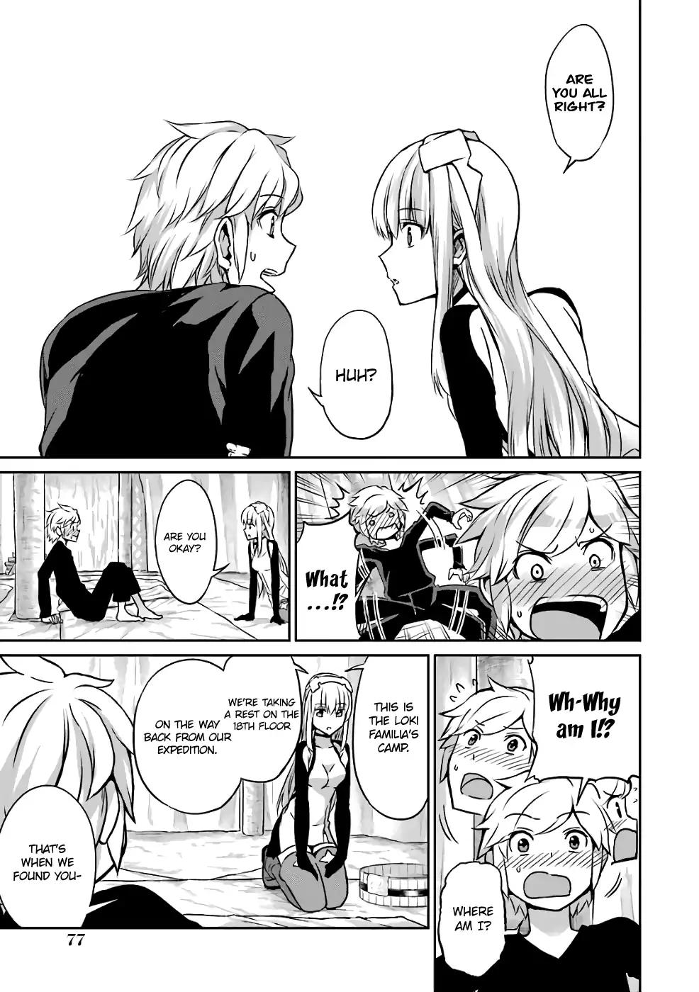 Dungeon ni Deai o Motomeru no wa Machigatte Iru Darou ka Gaiden - Sword Oratoria chapter 43 page 7