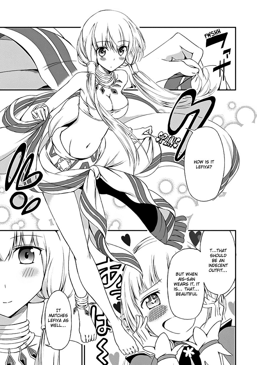 Dungeon ni Deai o Motomeru no wa Machigatte Iru Darou ka Gaiden - Sword Oratoria chapter 6 page 13